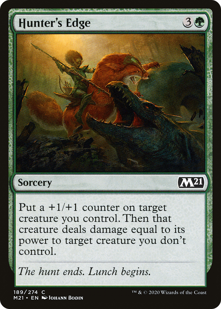 Hunter's Edge (189) [Core Set 2021] - Deck Out Gaming