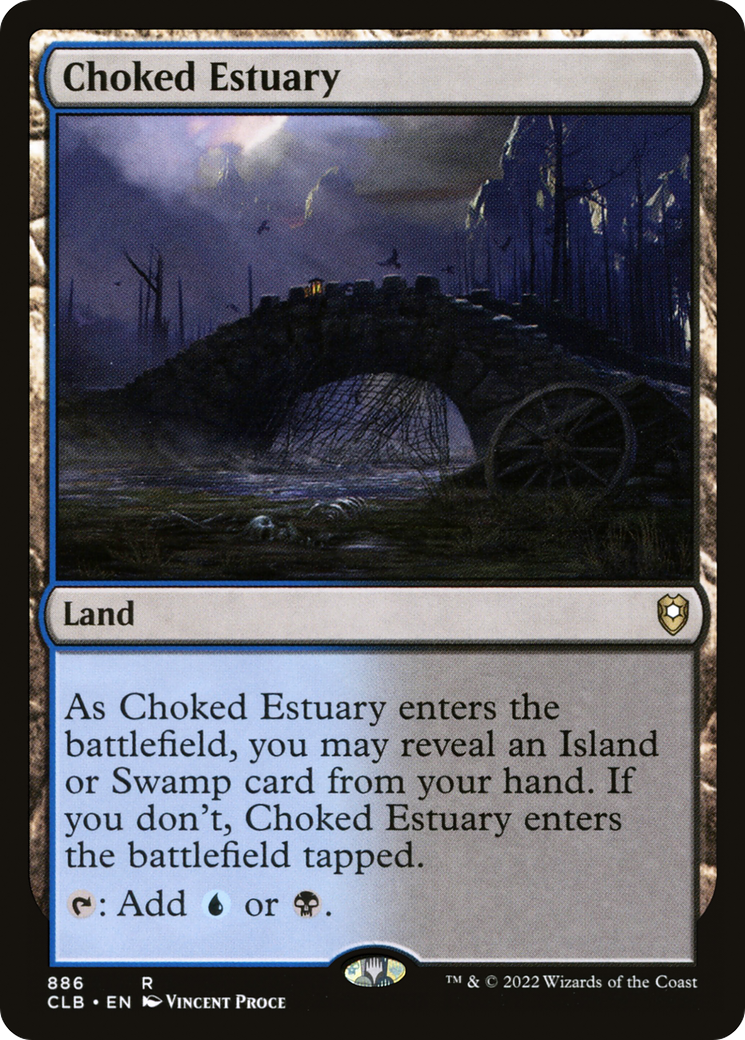 Choked Estuary (886) [Commander Legends: Battle for Baldur's Gate] - Deck Out Gaming