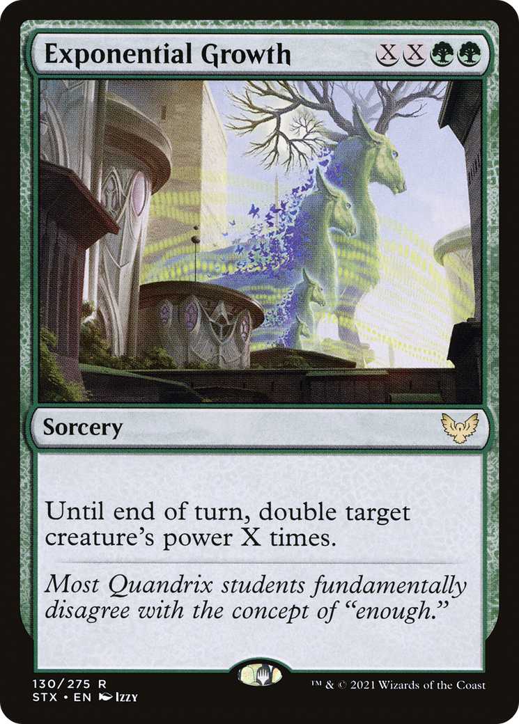 Exponential Growth (130) [Strixhaven: School of Mages] - Deck Out Gaming