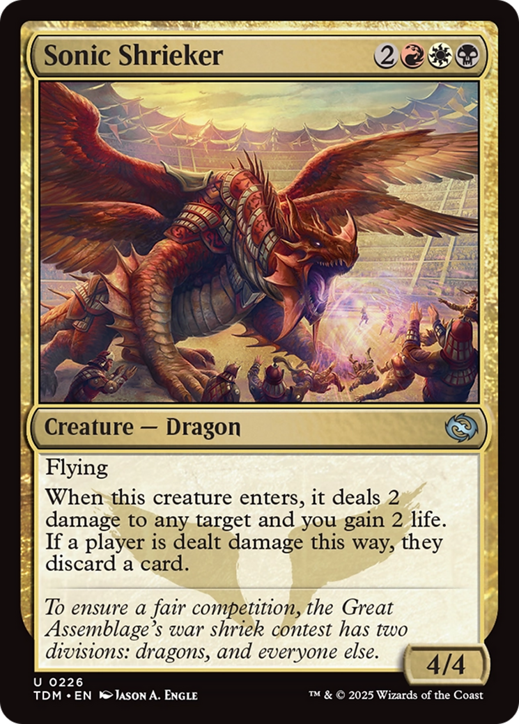 Sonic Shrieker (226) [Tarkir: Dragonstorm] - Deck Out Gaming