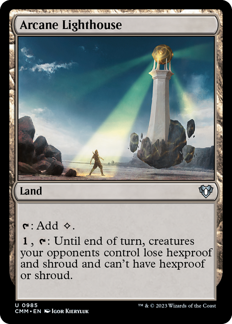Arcane Lighthouse (985) [Commander Masters] - Deck Out Gaming