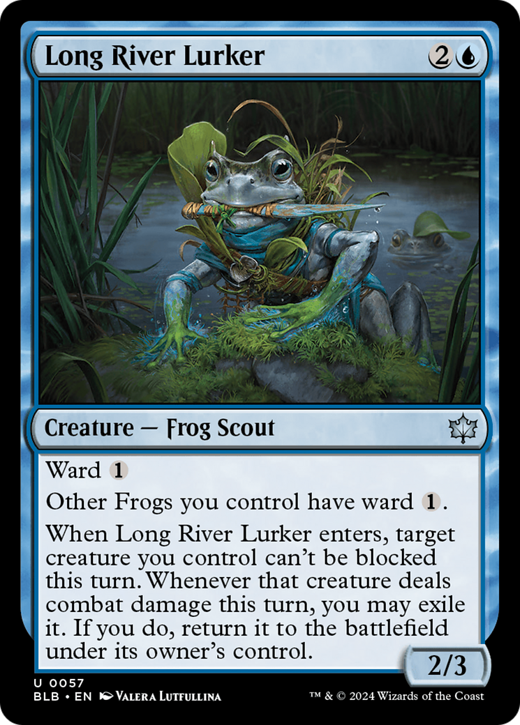 Long River Lurker (57) [Bloomburrow] - Deck Out Gaming