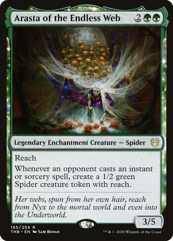 Arasta of the Endless Web (165) [Theros Beyond Death] foil - Deck Out Gaming