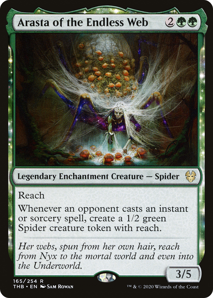 Arasta of the Endless Web (165) [Theros Beyond Death] foil - Deck Out Gaming