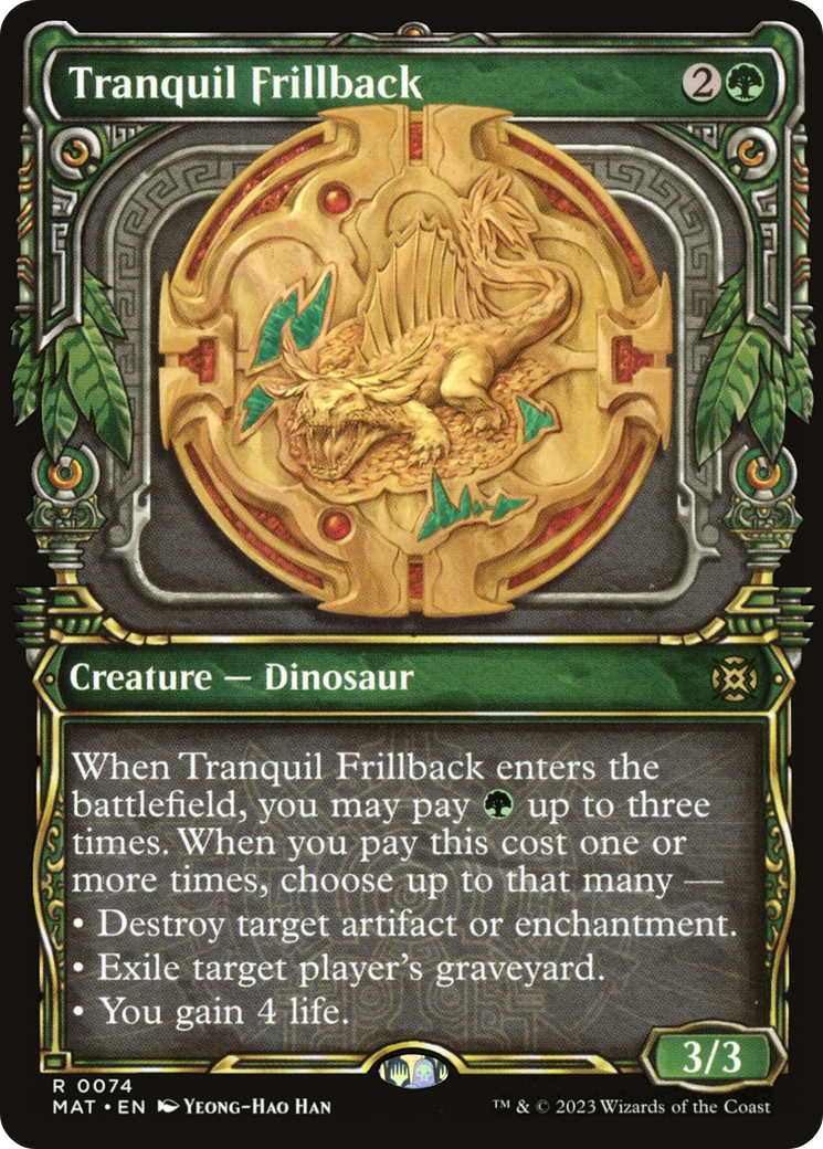 Tranquil Frillback (Showcase) (74) [March of the Machine: The Aftermath] - Deck Out Gaming