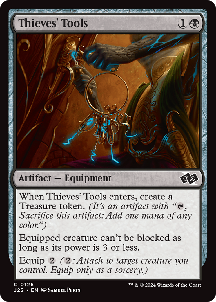 Thieves' Tools (126) [Foundations Jumpstart] - Deck Out Gaming