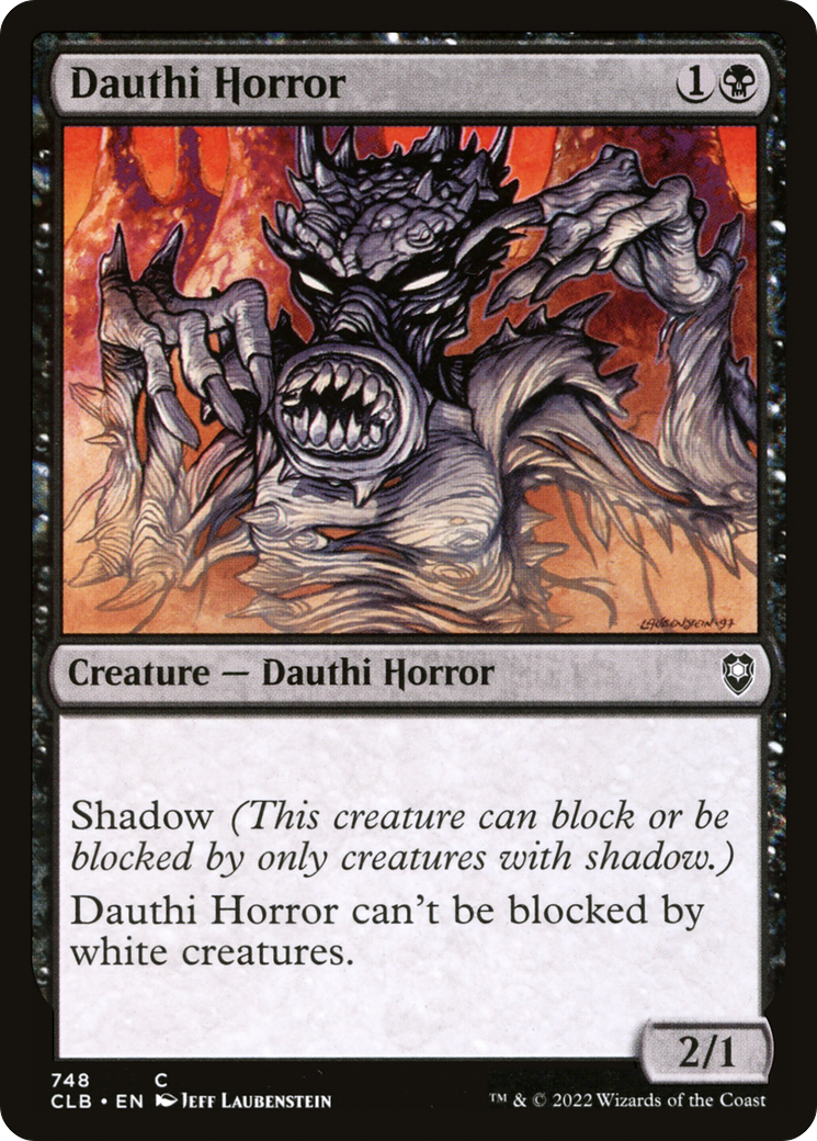 Dauthi Horror (748) [Commander Legends: Battle for Baldur's Gate] - Deck Out Gaming