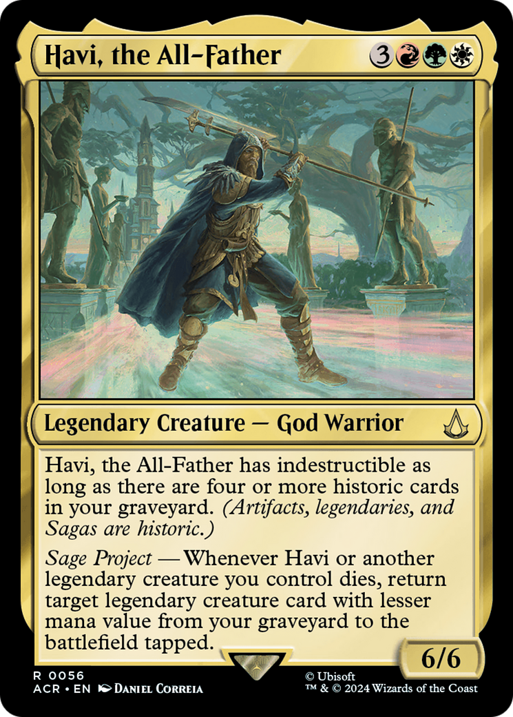 Havi, the All-Father (56) [Assassin's Creed] - Deck Out Gaming