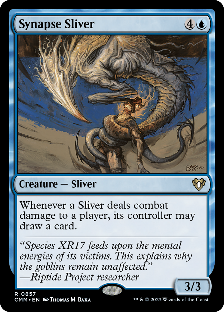 Synapse Sliver (857) [Commander Masters] - Deck Out Gaming