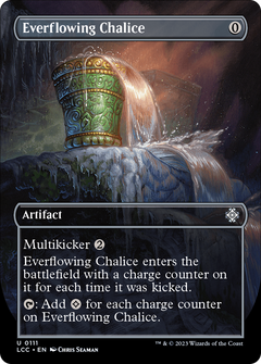 Everflowing Chalice (Borderless) (111) [The Lost Caverns of Ixalan Commander] foil - Deck Out Gaming