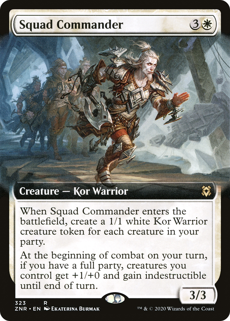 Squad Commander (323) [Zendikar Rising] foil - Deck Out Gaming