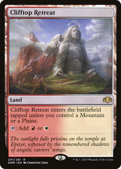 Clifftop Retreat (241) [Dominaria Remastered] - Deck Out Gaming