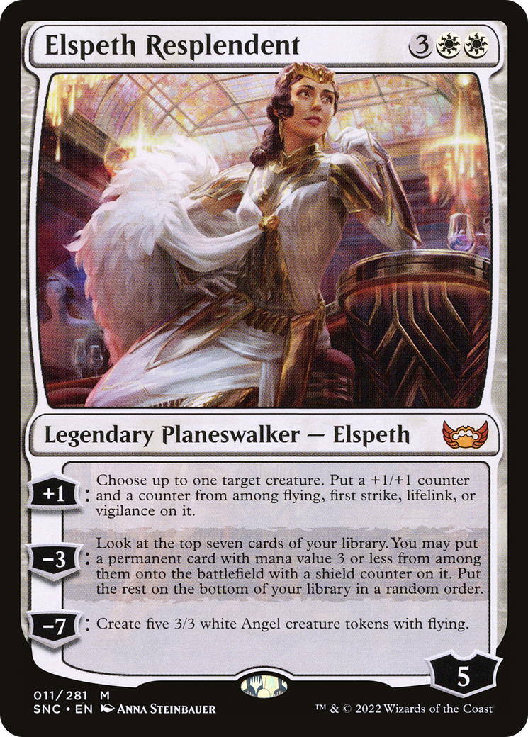 Elspeth Resplendent (11) [Streets of New Capenna] foil - Deck Out Gaming