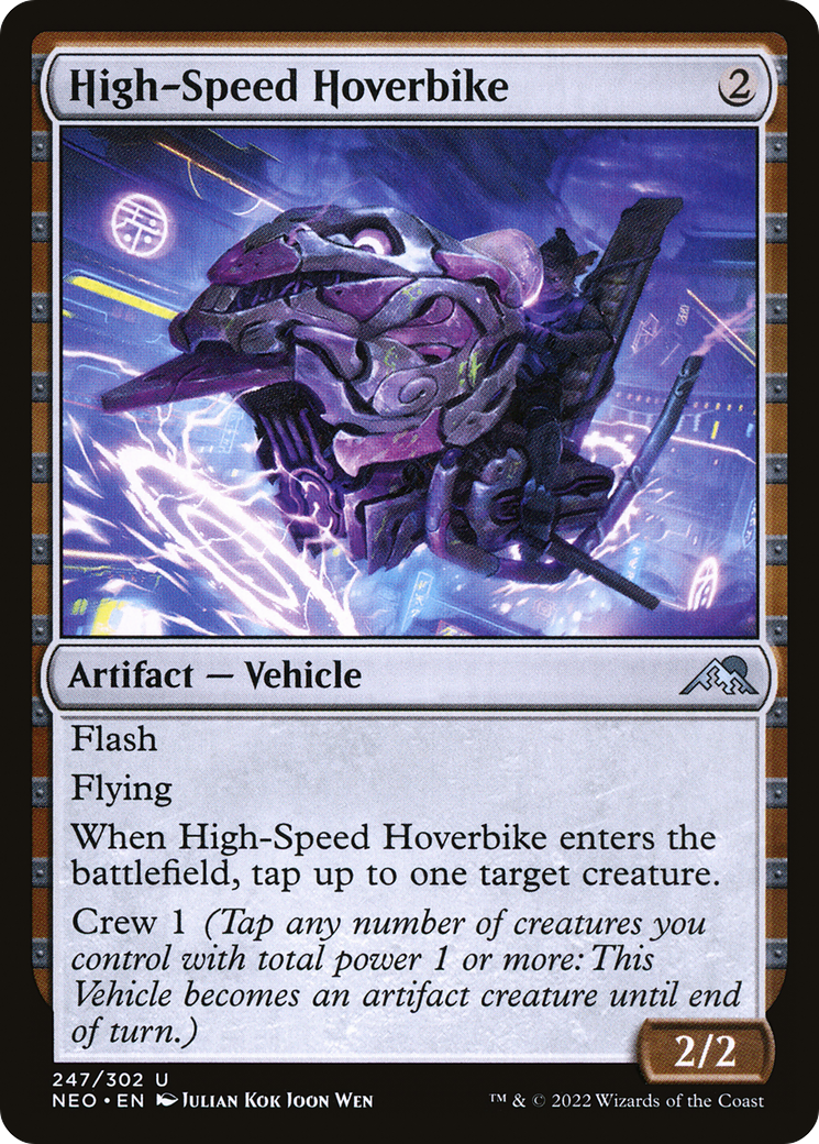 High-Speed Hoverbike (247) [Kamigawa: Neon Dynasty] - Deck Out Gaming