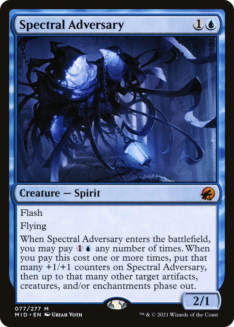Spectral Adversary (77) [Innistrad: Midnight Hunt] foil - Deck Out Gaming