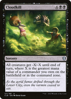 Cloudkill (121) [Commander Legends: Battle for Baldur's Gate] foil - Deck Out Gaming