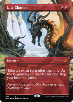 Last Chance (Borderless) (435) [Dominaria Remastered] - Deck Out Gaming