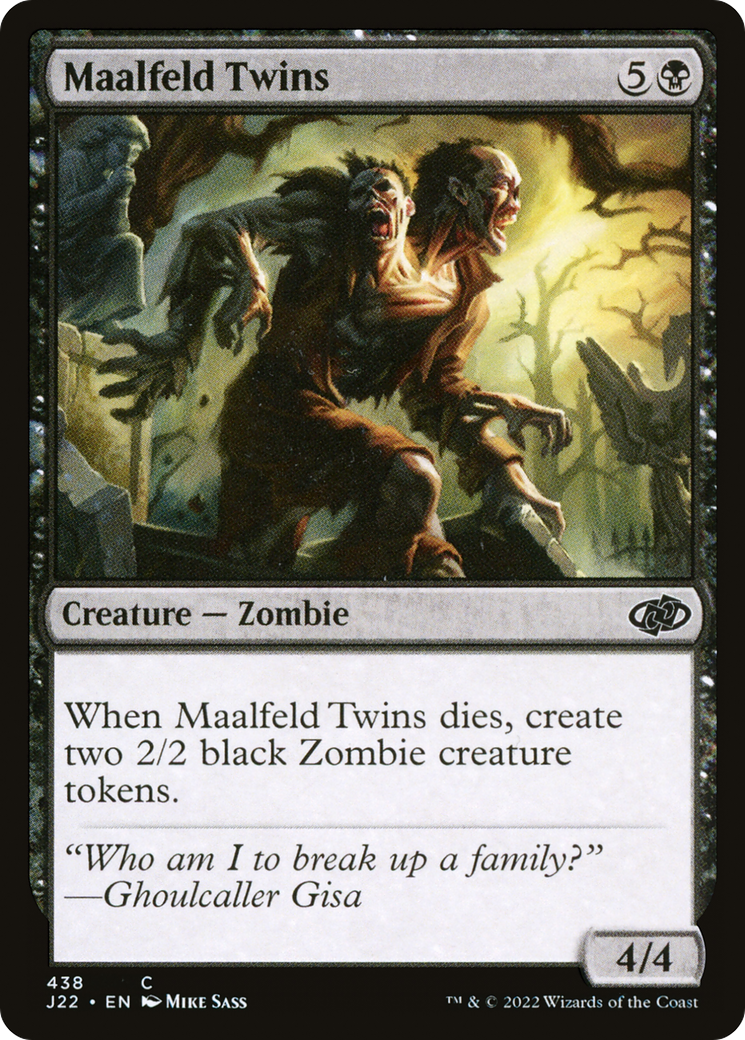 Maalfeld Twins (438) [Jumpstart 2022] - Deck Out Gaming
