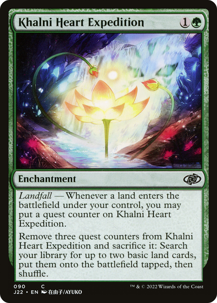 Khalni Heart Expedition (90) [Jumpstart 2022] - Deck Out Gaming