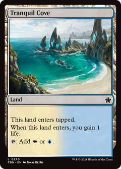 Tranquil Cove (270) [Foundations] foil - Deck Out Gaming