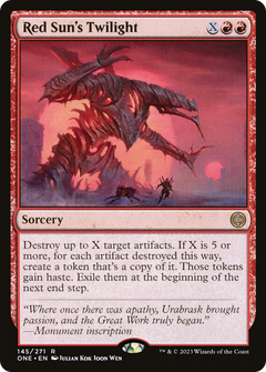 Red Sun's Twilight (145) [Phyrexia: All Will Be One] - Deck Out Gaming