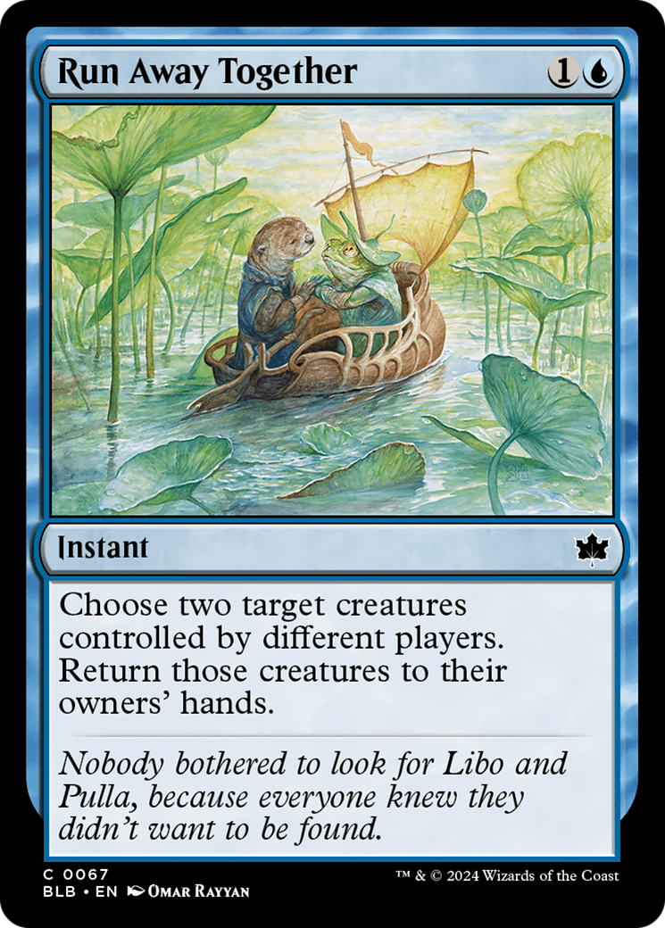 Run Away Together (67) [Bloomburrow] - Deck Out Gaming