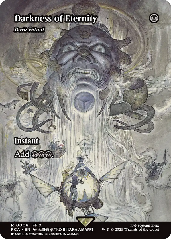 Darkness of Eternity - Dark Ritual (Showcase) (8) [FINAL FANTASY: Through the Ages] - Deck Out Gaming