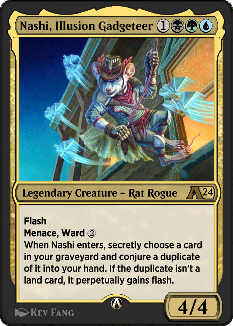 Nashi, Illusion Gadgeteer (24) [Alchemy: Outlaws of Thunder Junction] - Deck Out Gaming