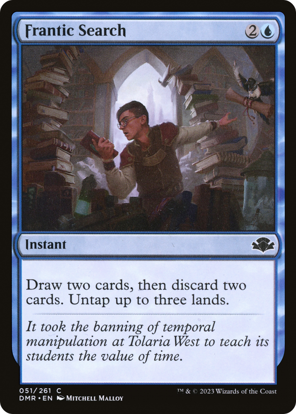 Frantic Search (51) [Dominaria Remastered] - Deck Out Gaming