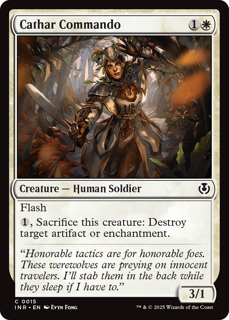 Cathar Commando (15) [Innistrad Remastered] - Deck Out Gaming