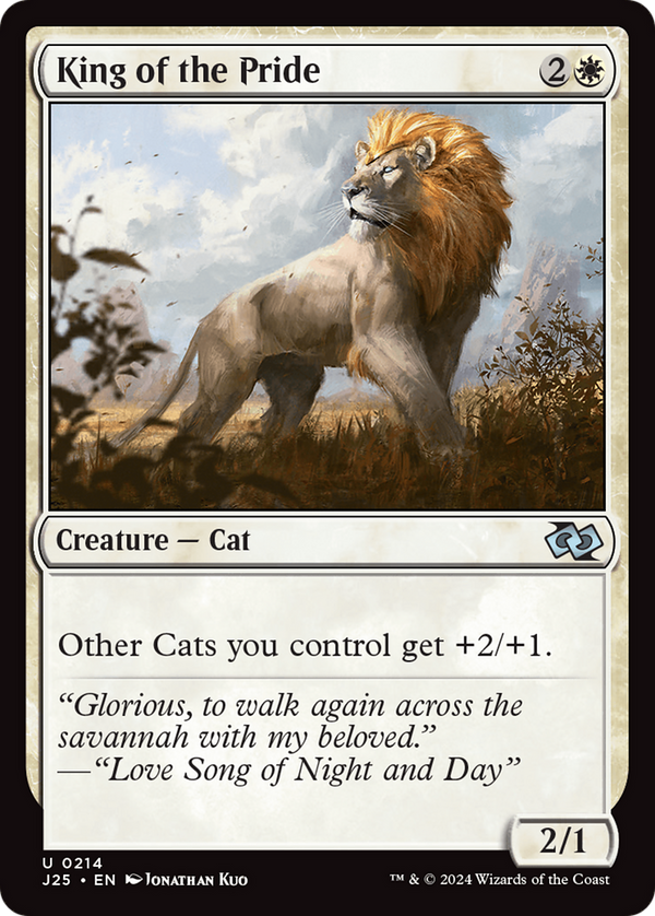 King of the Pride (214) [Foundations Jumpstart] - Deck Out Gaming