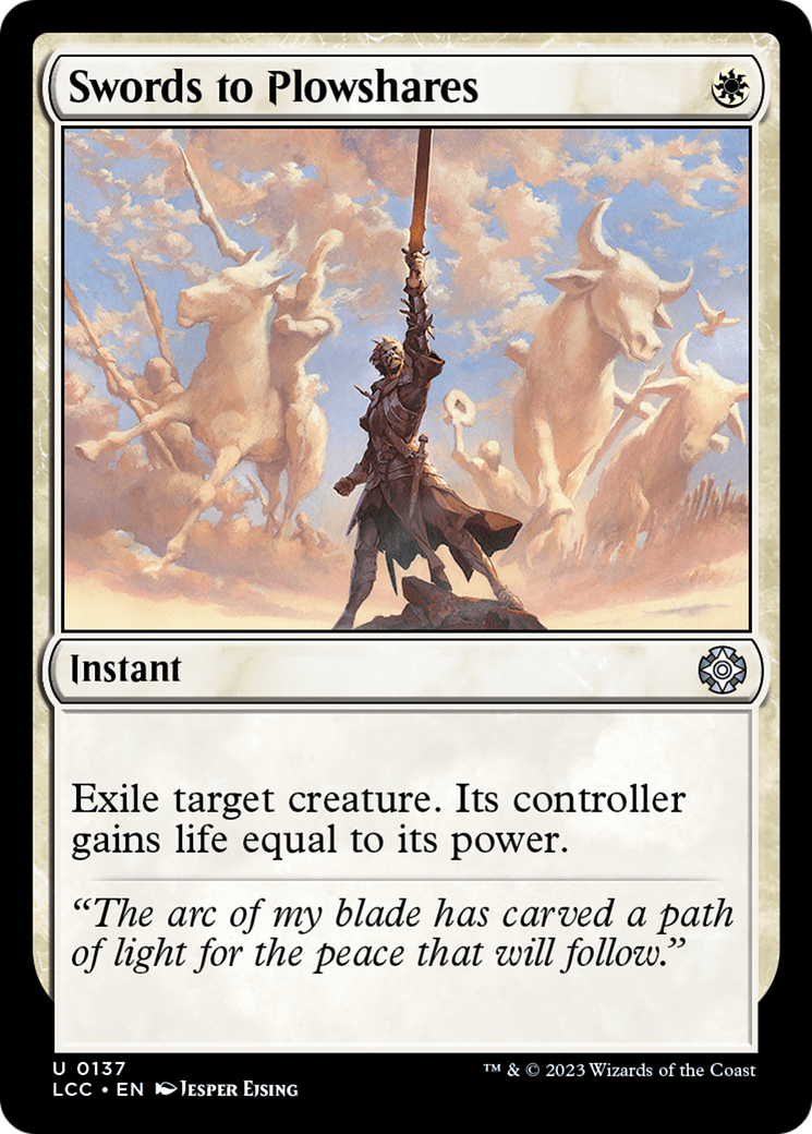 Swords to Plowshares (137) [The Lost Caverns of Ixalan Commander] - Deck Out Gaming