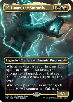 Kalamax, the Stormsire (Borderless) (13) [Special Guests] foil - Deck Out Gaming