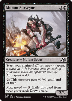 Mutant Surveyor (98) [Aetherdrift] foil - Deck Out Gaming