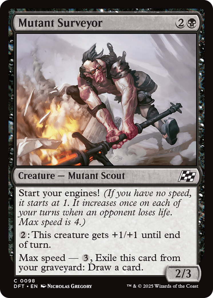 Mutant Surveyor (98) [Aetherdrift] foil - Deck Out Gaming