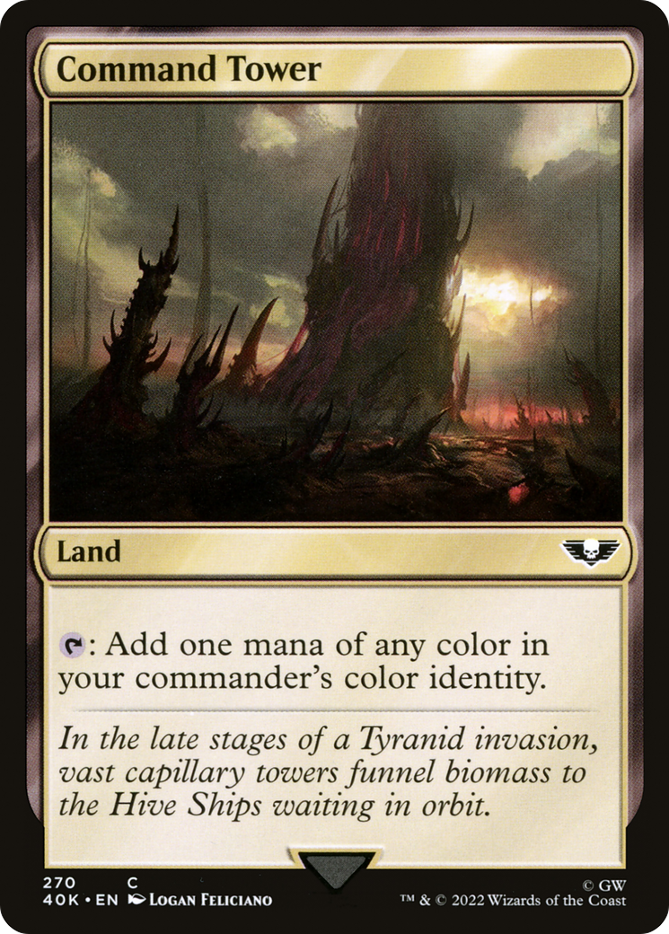 Command Tower (270) (270) [Warhammer 40,000 Commander] - Deck Out Gaming