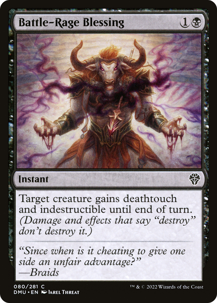 Battle-Rage Blessing (80) [Dominaria United] - Deck Out Gaming