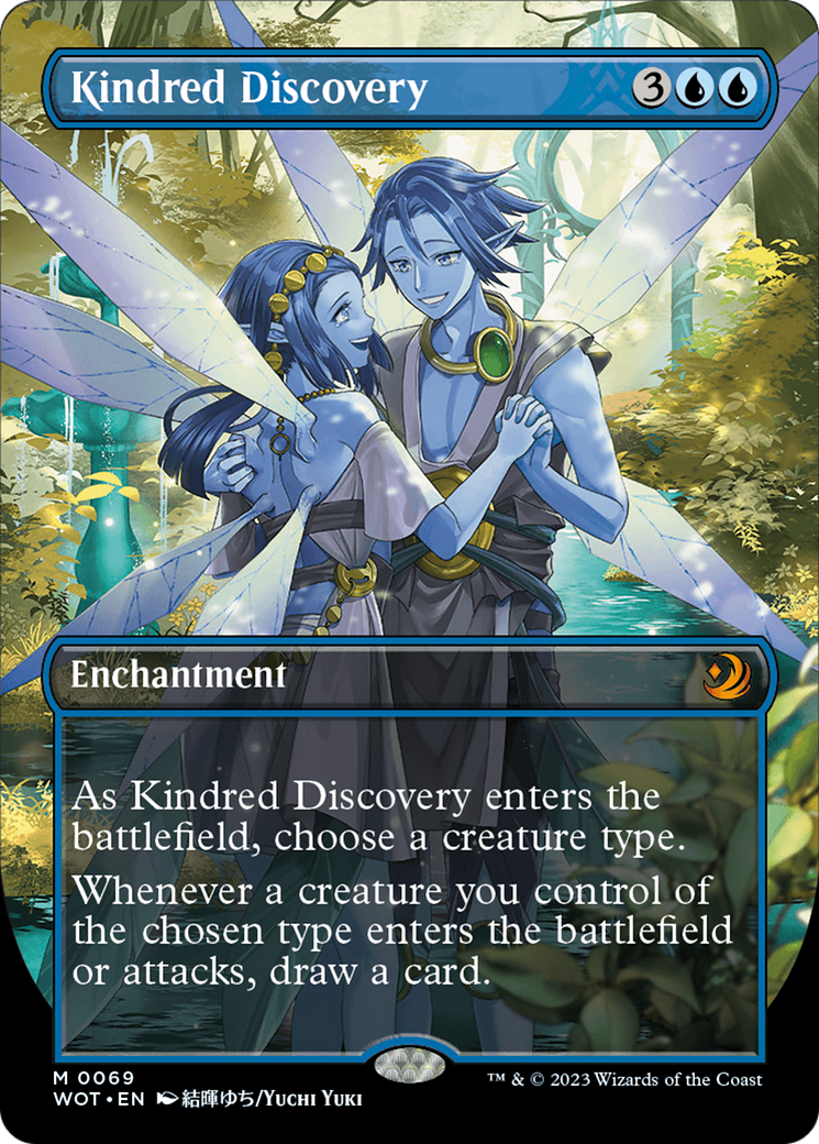 Kindred Discovery (Anime Borderless) (69) [Wilds of Eldraine: Enchanting Tales] - Deck Out Gaming