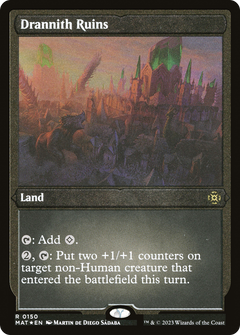Drannith Ruins (150) [March of the Machine: The Aftermath] etched - Deck Out Gaming