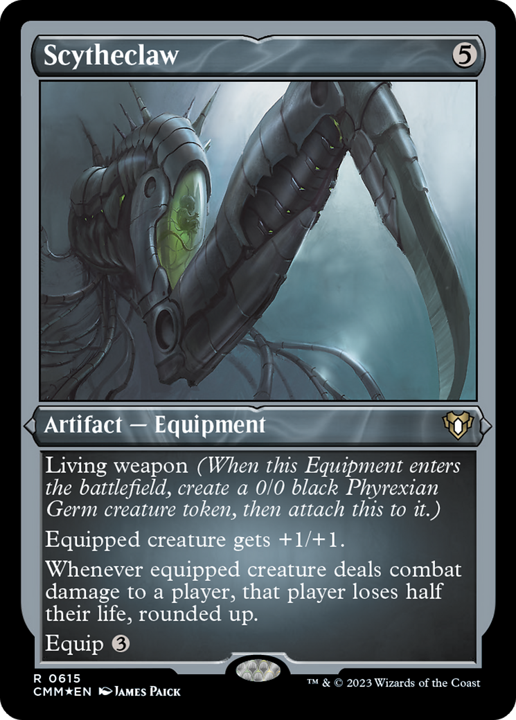 Scytheclaw (615) [Commander Masters] etched - Deck Out Gaming