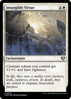 Intangible Virtue (31) [Commander Masters] foil - Deck Out Gaming