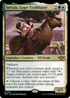 Selvala, Eager Trailblazer (231) [Outlaws of Thunder Junction] - Deck Out Gaming