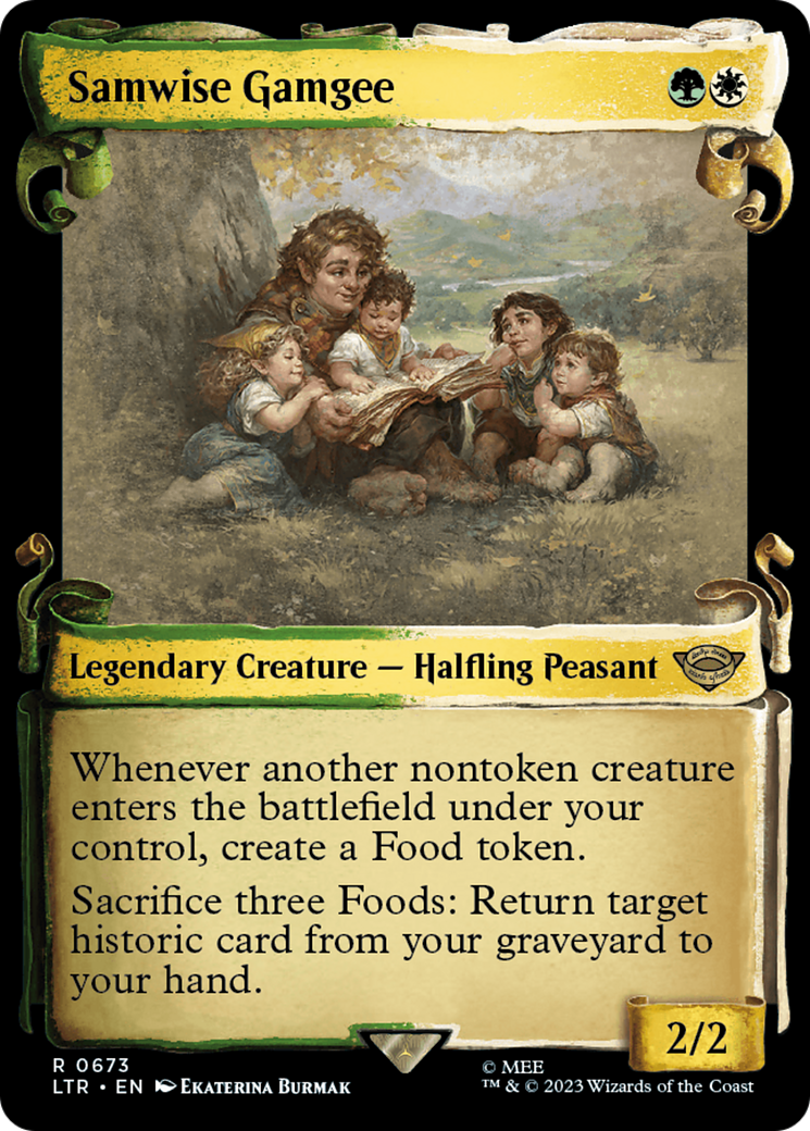 Samwise Gamgee (Showcase Scrolls) (673) [The Lord of the Rings: Tales of Middle-earth] - Deck Out Gaming
