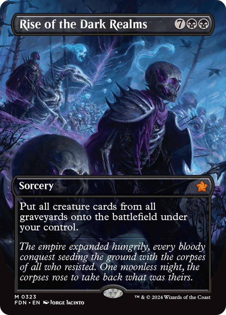 Rise of the Dark Realms (Borderless) (323) [Foundations] - Deck Out Gaming