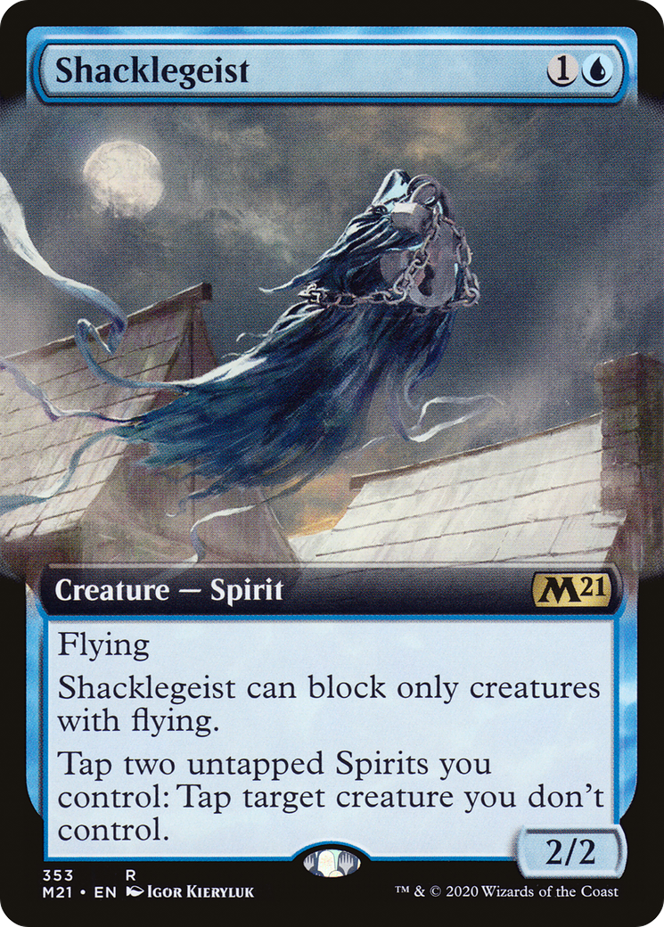 Shacklegeist (Extended Art) (353) [Core Set 2021] - Deck Out Gaming