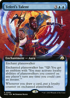 Teferi's Talent (Extended Art) (82) [March of the Machine Commander] - Deck Out Gaming