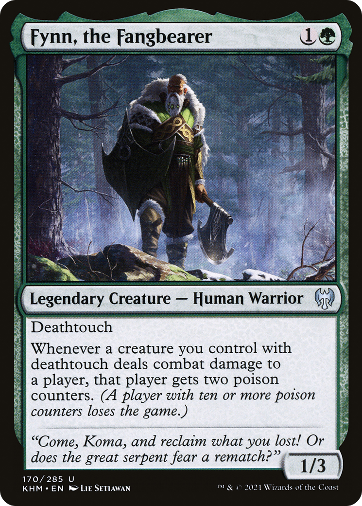 Fynn, the Fangbearer (170) [Kaldheim] - Deck Out Gaming