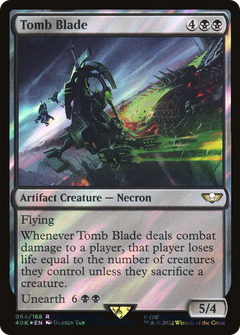 Tomb Blade (Surge Foil) (64) [Warhammer 40,000 Commander] foil - Deck Out Gaming