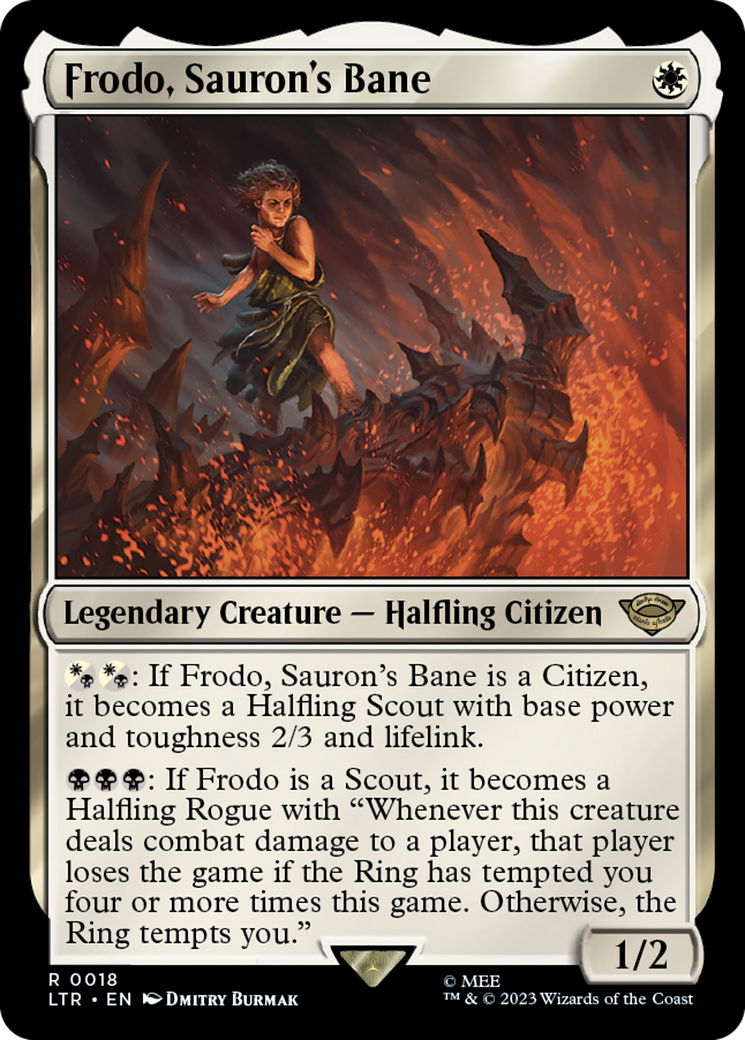 Frodo, Sauron's Bane (18) [The Lord of the Rings: Tales of Middle-earth] - Deck Out Gaming