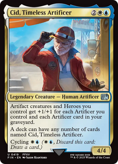 Cid, Timeless Artificer (419) [FINAL FANTASY] - Deck Out Gaming
